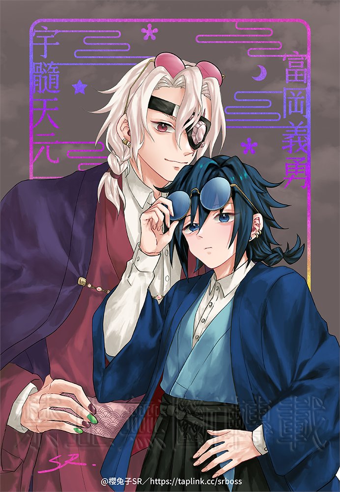 [繪圖][宇義]
終於完成也送印了~
是燙炫彩紫的小卡，成品到了再來拍照
