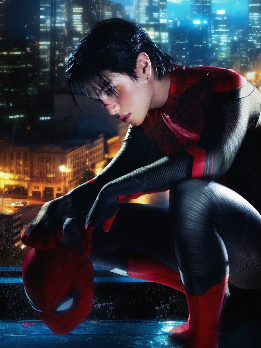 talaypuen's tweet photo. two spider-men from different universes keep crashing rooftops and stealing each other’s saves trying to impress mj—until one late-night patrol ends with mj gone, and their lips way too close for enemies. https://t.co/MLaLSc2vOB