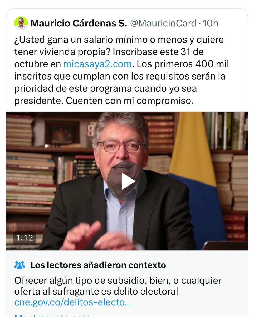 <a href="/MauricioCard/">Mauricio Cárdenas S.</a> Hampón criminal y estafador, acá le recuperamos el delito, rata hijueputa.