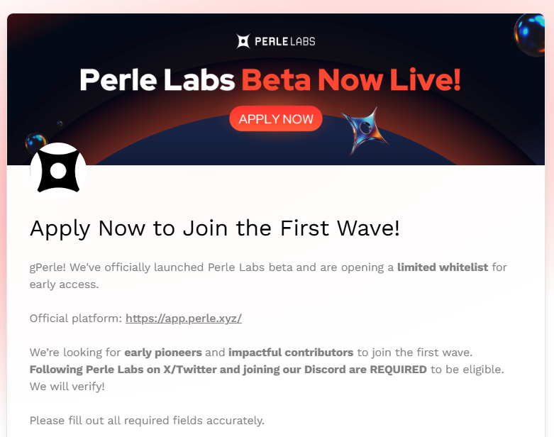 Join Perle Labs Beta Access 

Join Here : app.deform.cc/form/ac620bd5-…

<a href="/PerleLabs/">Perle Labs</a>