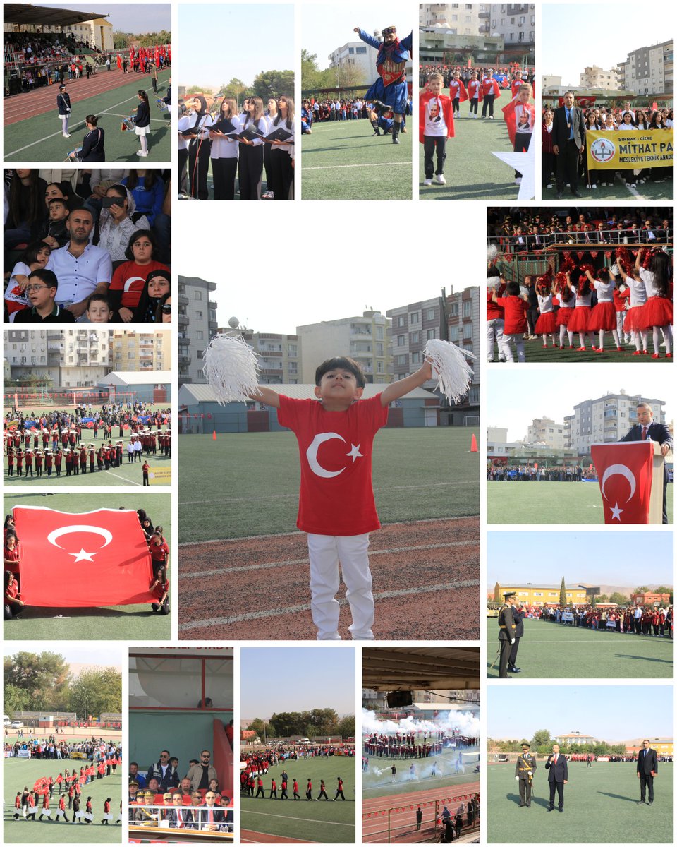 Cizre'de Cumhuriyet Coşkusu Zirveye Çıktı!
 102. Yıl Dönümü Görkemli Programla Kutlandı

<a href="/tcmeb/">Millî Eğitim Bakanlığı</a> 
<a href="/Yusuf__Tekin/">Yusuf Tekin</a>
<a href="/CelileErenOKTEN/">Celile Eren ÖKTEN</a> 
<a href="/SirnakValiligi/">T.C. Şırnak Valiliği</a>
<a href="/BirolEkici73/">Birol Ekici</a> 
<a href="/abaycar/">Ahmet Vezir BAYCAR</a> 
<a href="/CizreKaymakamlk/">Cizre Kaymakamlığı</a> 
@SIRNAKMEM73 
<a href="/bycandiroglu/">Bilal Hoca</a>  
<a href="/sahan_ike/">Şahan İKE</a>