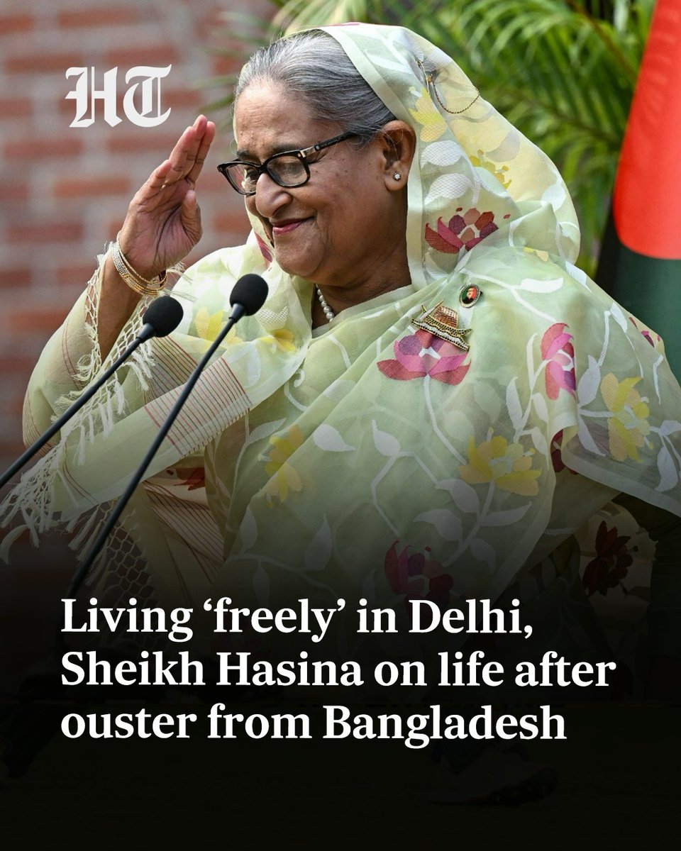 Bangladesh's ousted former prime minister Sheikh Hasina has opened up about the country's national election next year, the Awami League party, charges of crimes against humanity, and her plans to return home.

Amid last August’s unrest, Sheikh Hasina fled Bangladesh by helicopter