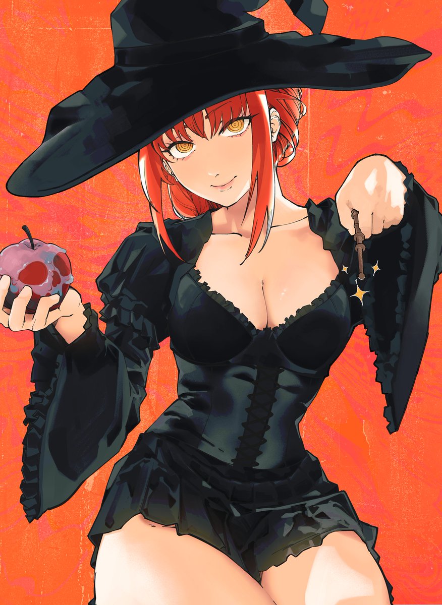 The hot witch lady gives you a suspicious looking  apple, do you take it ?#chainsawman