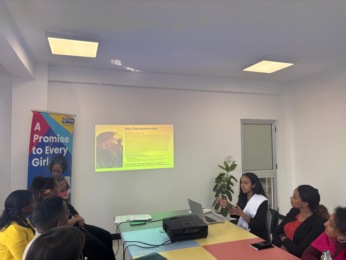 Amb Hanan gave a presentation on gender equality &amp; ending child marriage, the theme of this year’s #GirlsTakeover campaign. She then learnt about the GBV program by 🇨🇭 <a href="/SwissDevCoop/">Swiss Development and Cooperation</a>

🗫 The engaging discussion that followed underscored the significance of amplifying youth voices!