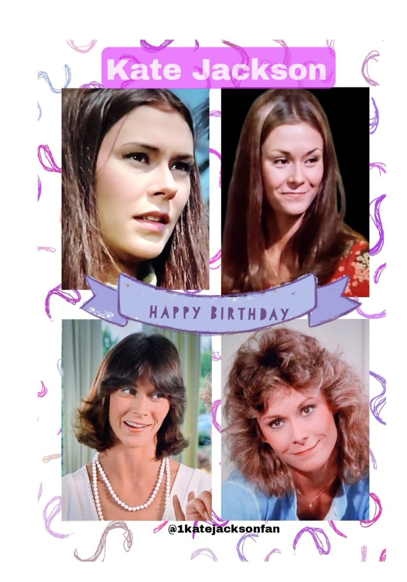 A big Happy Birthday wish to our favorite ghost, nurse, Angel and housewife and spy. We love you!
HAPPY HAPPY BIRTHDAY KATE!!
#katejackson
#charilesangels
#scarecrowandmrsking
#happybirthday