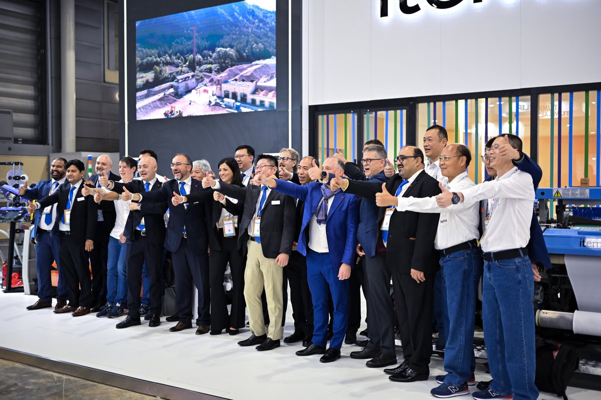 ✨What a week!
Another edition of ITMA Asia + CITME has come to an end, and we couldn’t be prouder of what we’ve achieved together.
A heartfelt thank you to everyone who visited our booth and to our incredible #ItemaDreamTeam.
🤝Thank you, Singapore!
#ItemaTakesSingapore