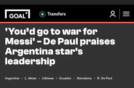 Footie_Xpress's tweet photo. @PRIMEPHASE They weren't kidding when they said that they'll go to war for Messi!! https://t.co/rA03UPaxF1