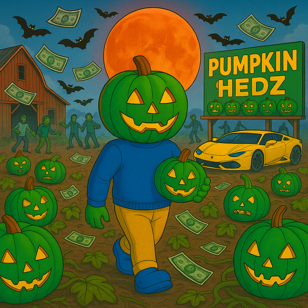 Pumpkin Hedz by Matt Furie CTO tweet media