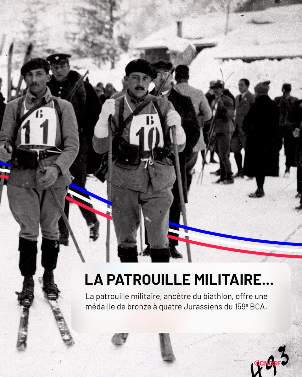 FranceOlympique's tweet photo. [#Culture]
À 100 jours des Jeux d’hiver de Milan-Cortina 2026, partez sur les traces des Jeux d’hiver❄️ 
🎿Chaque semaine, découvrez l’histoire de l'Equipe de France depuis les premiers Jeux d'hiver de 1924 à aujourd’hui.
Retrouvez toutes les anecdotes de Chamonix 1924 : https://t.co/JjwghuCgSN