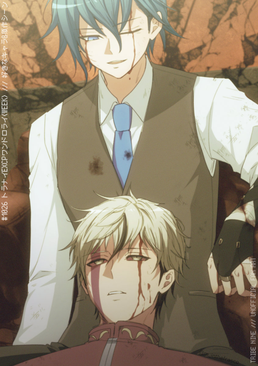 好きなシーンたくさんありすぎて語りつくせませんがここが本当に兄弟すぎて（148分）
#トラナイEXCPワンドロライ