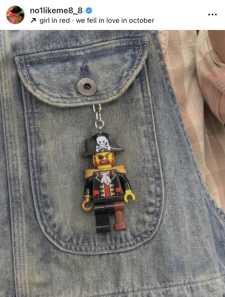 let me sneakily put a pic of a matching lego figurine i have with my bestie with a queer song as the background.. just because..