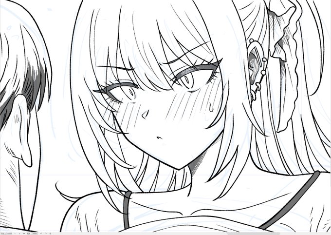 ルカの顔、描いててほんと楽しい 