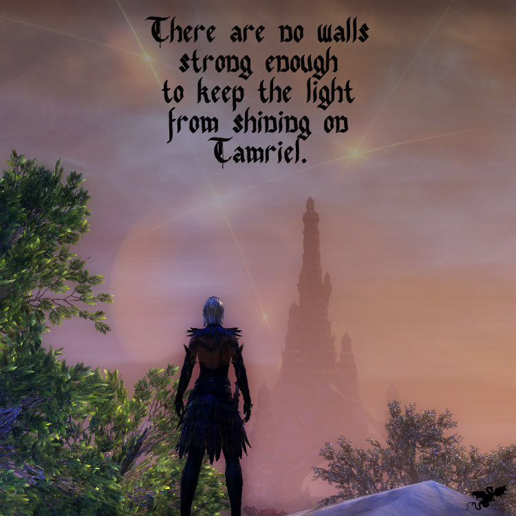 SueOestmann's tweet photo. 🐺 #AdventuresOfWulfrun
🐎 "There are no walls strong enough to keep the light from shining on Tamriel." 
🧙‍♀️ #TESOctober #WitchesFestival #Tower #CeporahTower #Artaeum
🏰 #StormForgedAlliance #ESOFam #TESOnline #Tamriel #FollowYourBliss #ByAzura #BringBackCloaks #BeKind #BeSmart #BeSafe #BeYourself
🐎 Follow @JakeStormoen, #ESOVoiceActor, on IG and X for stream updates. Days/times are determined by his filming schedule. #ActorsLife https://t.co/WnZ6hiVqTo
#TheChatWhereEveryoneKnowsYourName