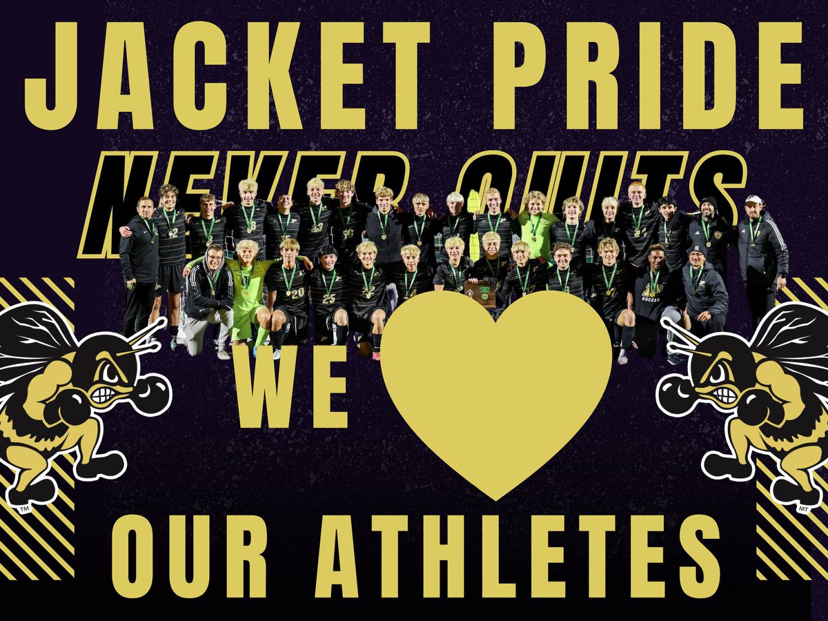 Our teams SHOW UP on the field.  Time to show up for them on Tuesday 11/4.  

Good luck tonight boys!

#JacketPrideNeverQuits #StrongSchoolsStrongTeams