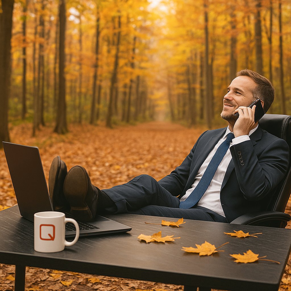 Questworkspaces's tweet image. You ever want to go autumn leaf peeping, but don’t want to miss anything at work?
With a Quest Workspaces Virtual Office, your “office” is wherever you are - even in the woods.

#WorkFromAnywhere #QuestWorkspaces #VirtualOffice