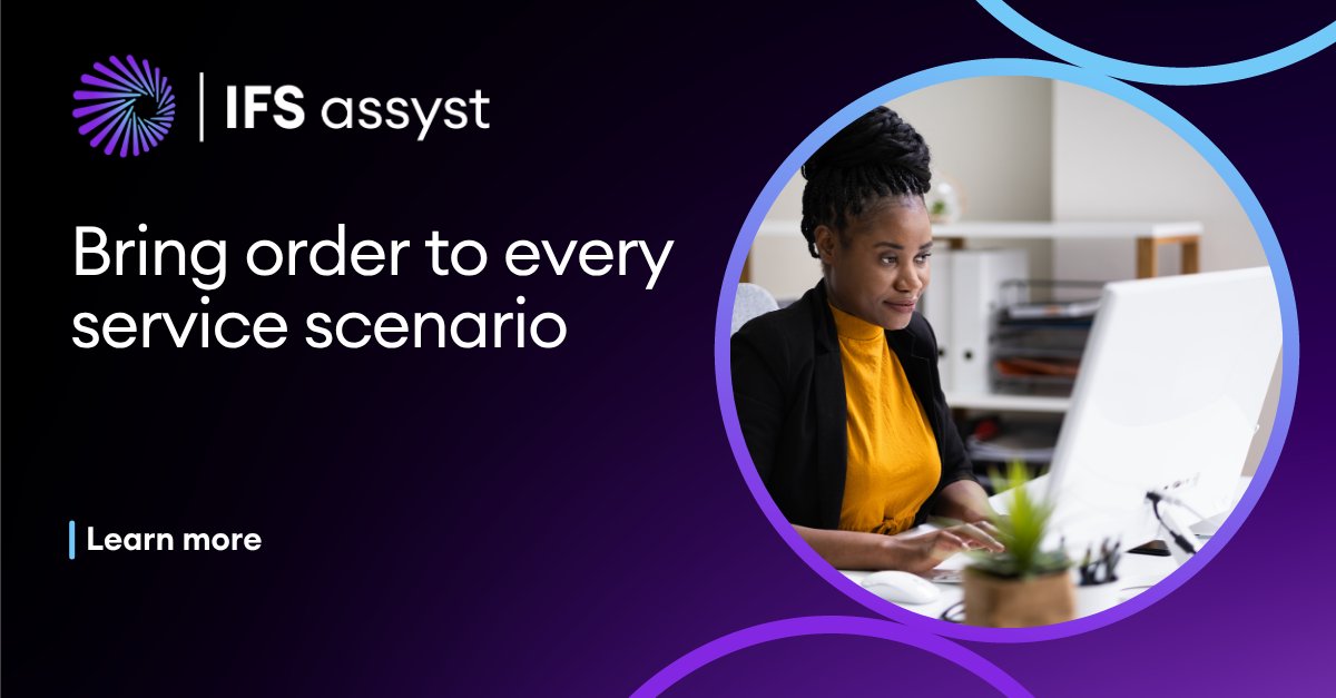 IFSassyst's tweet image. Avoid letting complicated cases disrupt your service delivery. 

Learn how IFS assyst&apos;s Advanced Case Management enhances your team&apos;s capacity to manage essential, multi-step services.
ifs.link/rUa8lp
#AdvancedCaseManagement #ACM