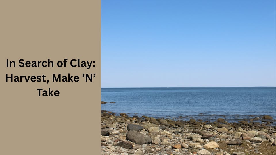 We will harvest natural clay from habitats within the Edith G. Read Wildlife Sanctuary on Saturday, November 1, 1 p.m. to 2:30 p.m. You will be allowed to create items of your choice (pots, animals, etc.), and take them home with you.