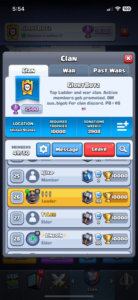 Free pass + additional prizes to anyone who gets 1k crowns in the upcoming clan voyage

DM to join!