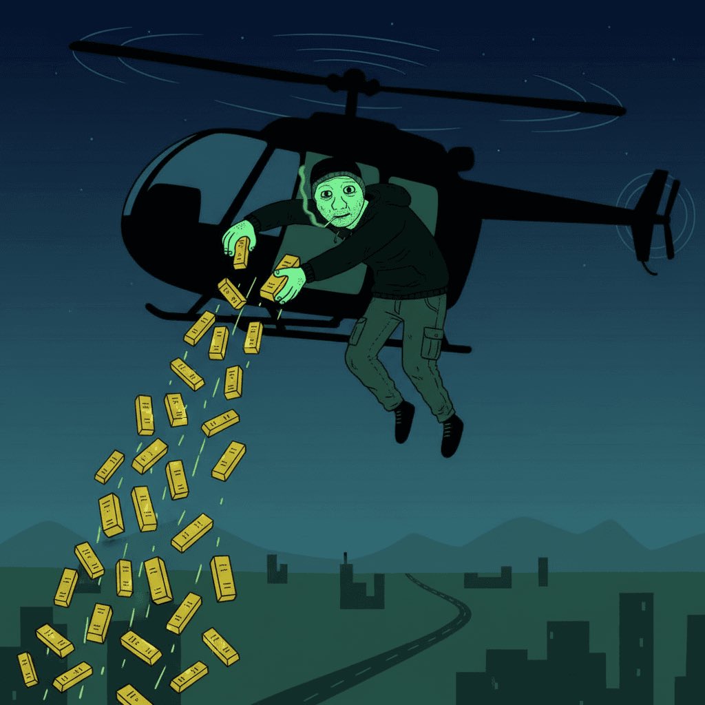 $GOLD BULLIONS are out,
$BULLISH BULLIONS are in.