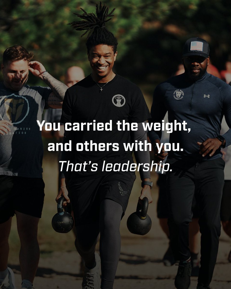 TMFoundation's tweet photo. True leadership is walking forward with purpose and making sure no one gets left behind.
#Leadership #IfNotMeThenWho #CharacterDoesMatter https://t.co/Uzr6wiikqa