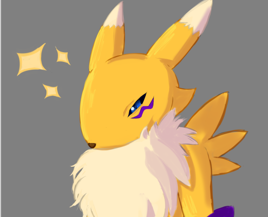 Due to the chaos yesterday, I have to postpone posting the commission schedule until tomorrow! So, enjoy this random Renamon sketch!

#Renamon #Digimontamers #Digimon
