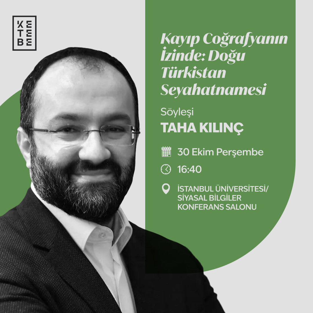 İSTANBUL PROGRAMI

30 Ekim Perşembe, 16.40 
İstanbul Üniversitesi 
Siyasal Bilgiler Fakültesi

* Program için Rektörlükten resmî izin alınmıştır.

* Önceki yıllarda olduğu gibi, yine Rektörlük tarafından son dakika iptali gerçekleşirse, alternatif mekân bilgisi paylaşılacaktır.