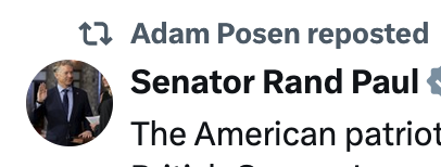 That I lived to see this day... (<a href="/AdamPosen/">Adam Posen</a>)