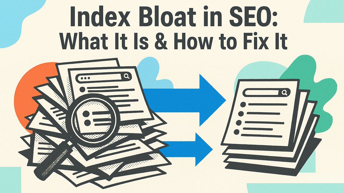 JoJoWebDesign's tweet image. Index bloat in SEO: What it is &amp;amp; how to fix it buff.ly/lRVmicE #SEO #Marketing