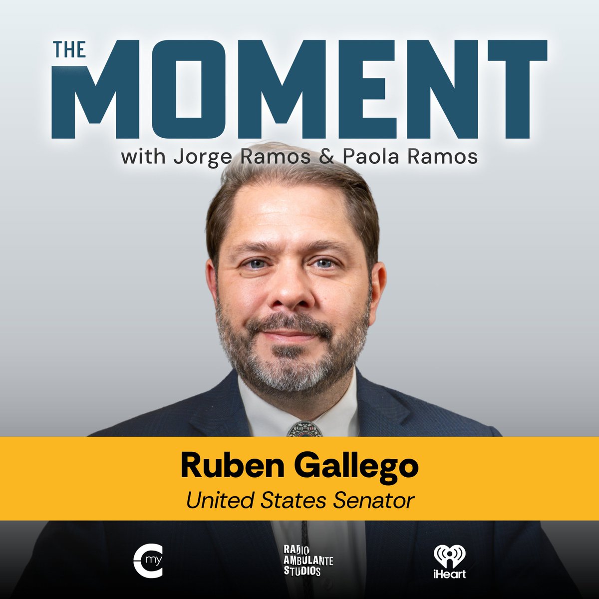 Nuevo episodio de The Moment ⚡️

<a href="/SenRubenGallego/">Senator Ruben Gallego</a>  viene de una familia migrante y trabajadora, estudió en Harvard, se enlistó en los Marines y, luego, fue elegido senador. Pero, ¿cree él que aún es posible "el sueño americano" para otros?
Escucha: open.spotify.com/show/2MXFIsun7…