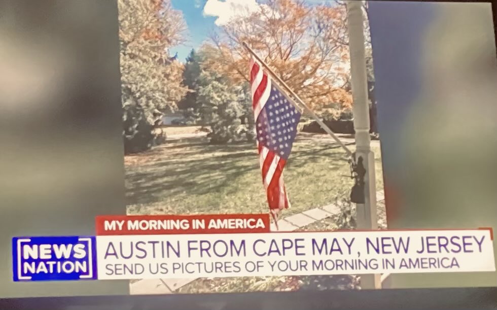 rjc_posts's tweet image. Hey Austin from Cape May, NJ-are you STUPID or just an ASS?

And why would News Nation post this POLITICAL DISRESPECT AGAINST U.S.A.?

ADDITIONALLY, REPLACE THAT WEATHERED FLAG AND FLY IT CORRECTLY!

@NewsNation