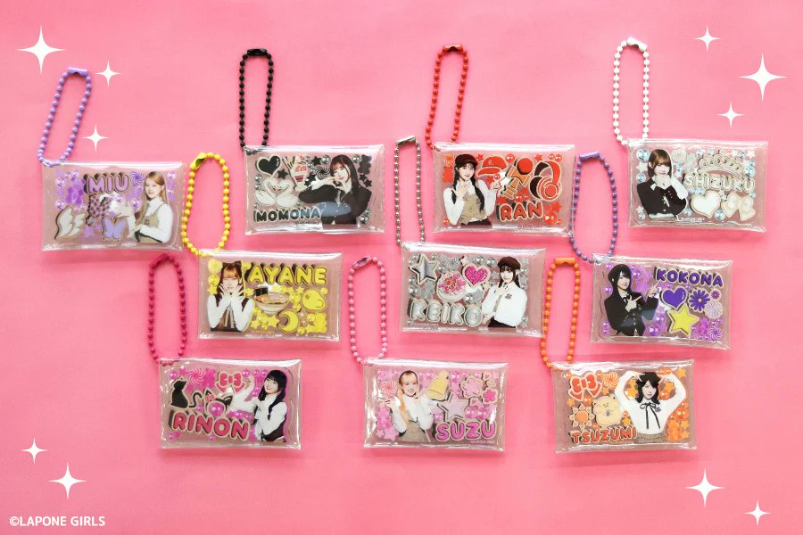 📣 ME:I カプセルトイ商品詳細発表 第一弾 ME:I みてコレ!クリアポーチ