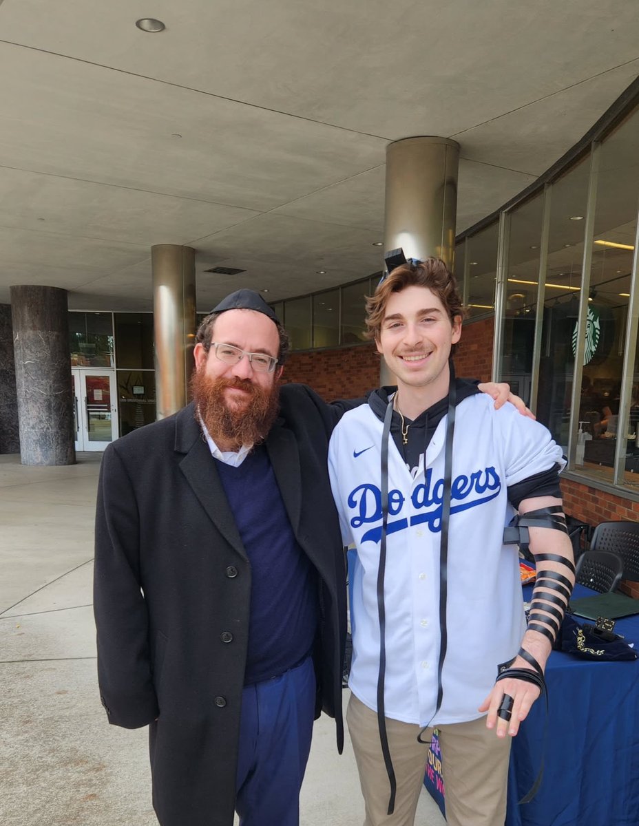 If the <a href="/Dodgers/">Los Angeles Dodgers</a> win the World Series, we’ll know why 😜

<a href="/eugene_rabbi/">Berel Gurevitch</a>