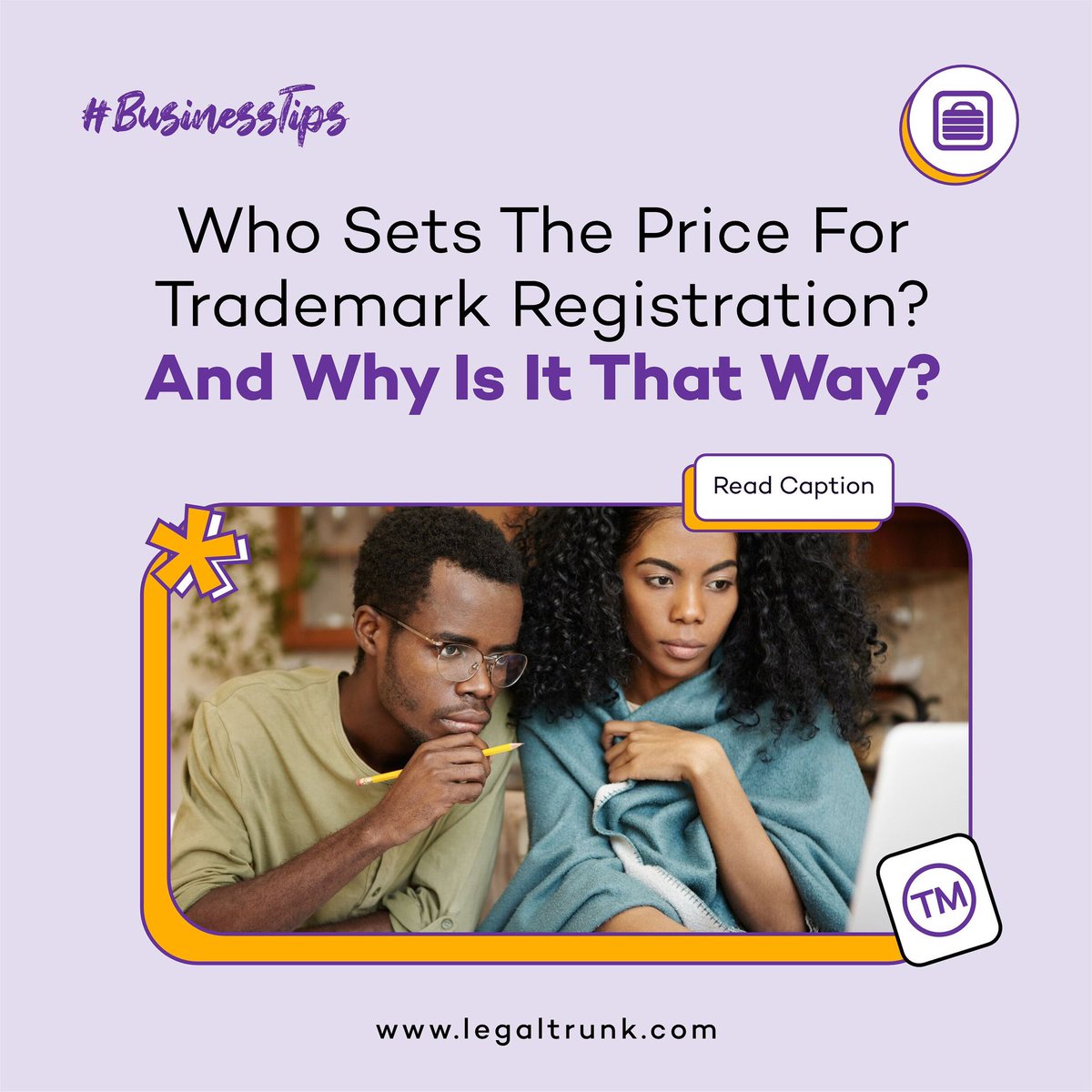 Here’s a breakdown of why trademark registration costs what it does and who sets the price:

🧵👇🏾