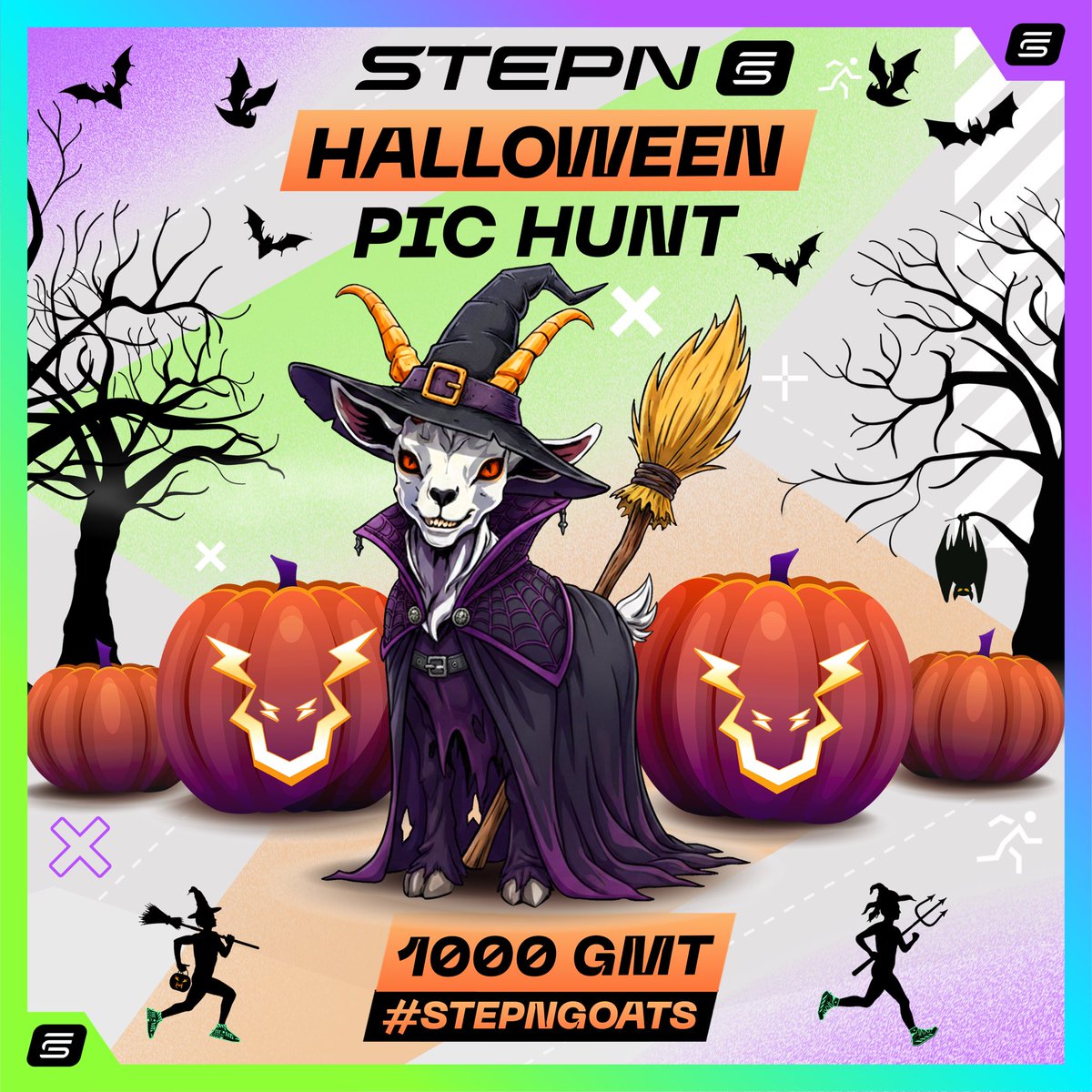 KleberSTEPN's tweet image. 🎁 Win from a 1000 $GMT GOATS Prize Pool💰

👻 Halloween is getting closer and I bet you can find some awesome decorations during your STEPN / STEPN GO walk! 🎃👟

💰✨ How to join:

1️⃣ Follow:
@Stepnofficial
@KleberSTEPN
@CioSilv
@Crypto30Y
@TatsianaSTEPN
2️⃣ Like + RT + Save ♥️…