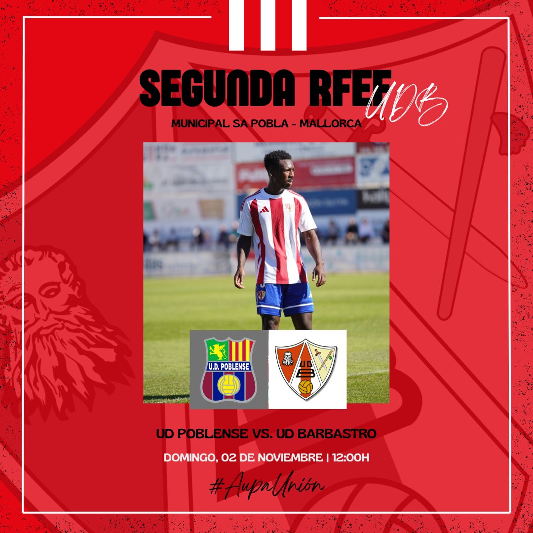 𝐉𝐎𝐑𝐍𝐀𝐃𝐀 9

🆚 <a href="/udpoblense/">U.D. Poblense</a>

#AupaUnión❤️🤍