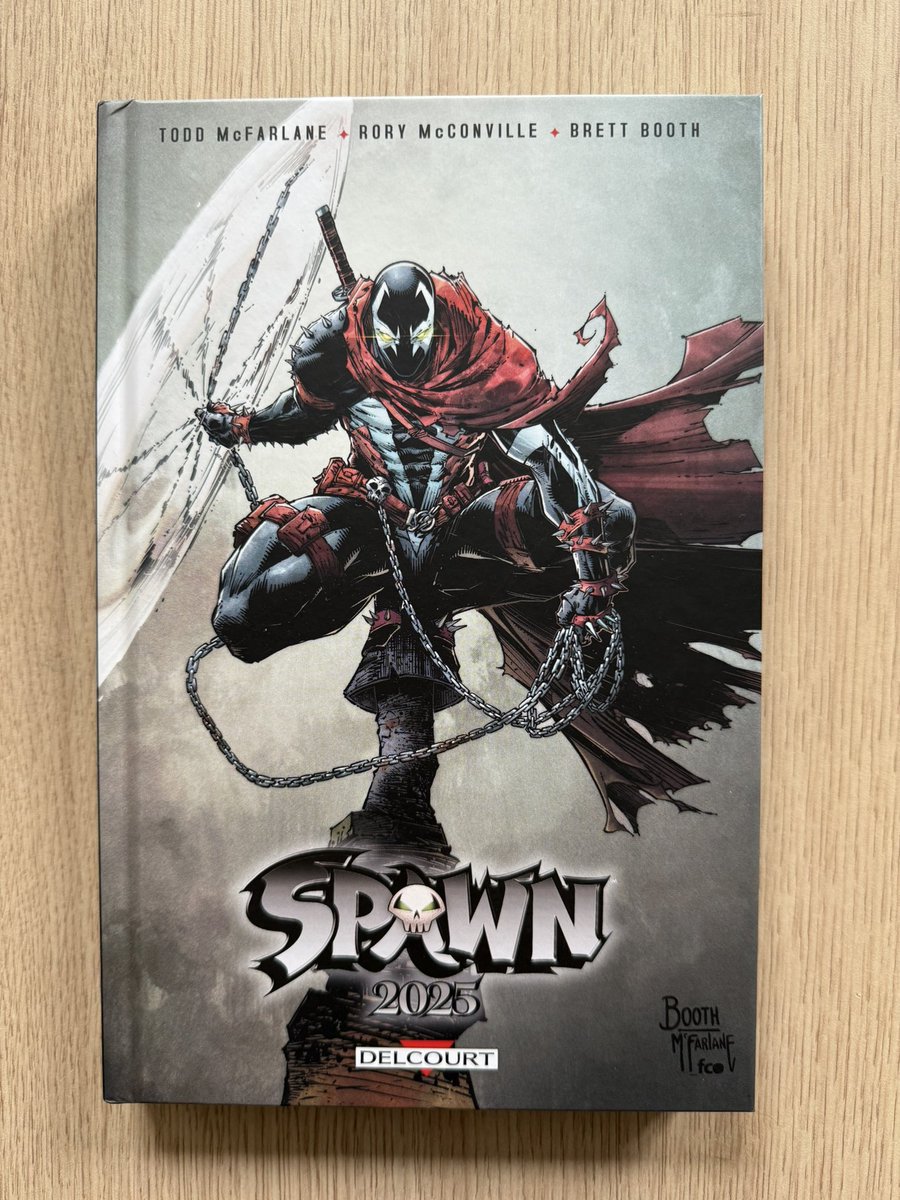 Spawn revient en intégrale avec 12 numéros inédits dessinés par <a href="/Demonpuppy/">Brett Booth➕➕</a> toujours sous l’œil bienveillant de <a href="/Todd_McFarlane/">Todd McFarlane</a> : bdfugue.com/spawn-2025#ref…