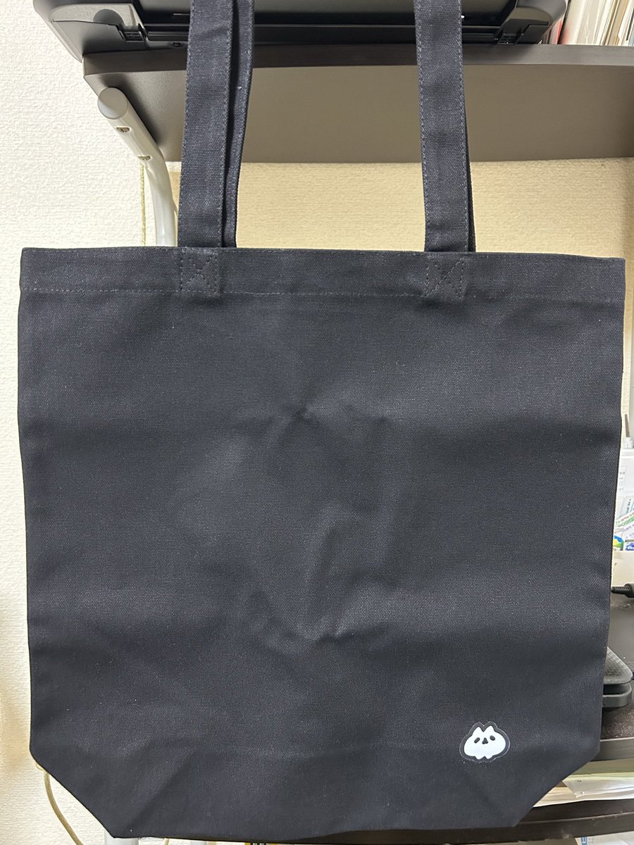 iwaoppai's tweet photo. はい、え〜「にゃんつぶ」トートバッグ👜届きました！ https://t.co/A2f2DJaToD