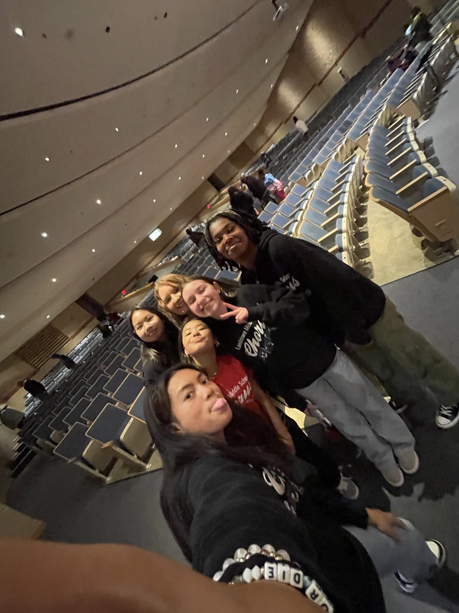 When your former students come to support you at your fall concert. So excited to see them and have them there to cheer us on!!