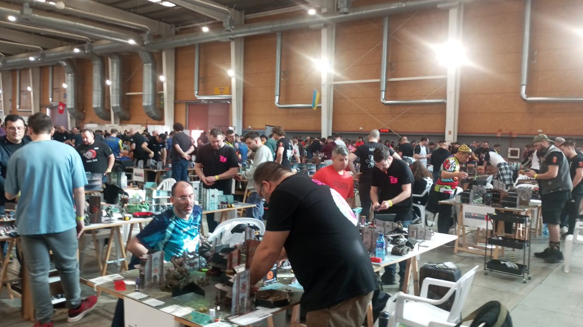 🏰⚔ Este fin de semana acogemos el Talavera GT25, Torneo Warhammer 40K, Feria de Miniaturas y Juegos de Mesa.
📅 31 de octubre, 1 y 2 de noviembre
📍 Pabellón 1 - Talavera Ferial
.
.
#TalaveraGT2S #Warhammer40K #TalaveraFerial #GT2S #TalaveraDeLaReina #WarhammerEspaña #Wargames