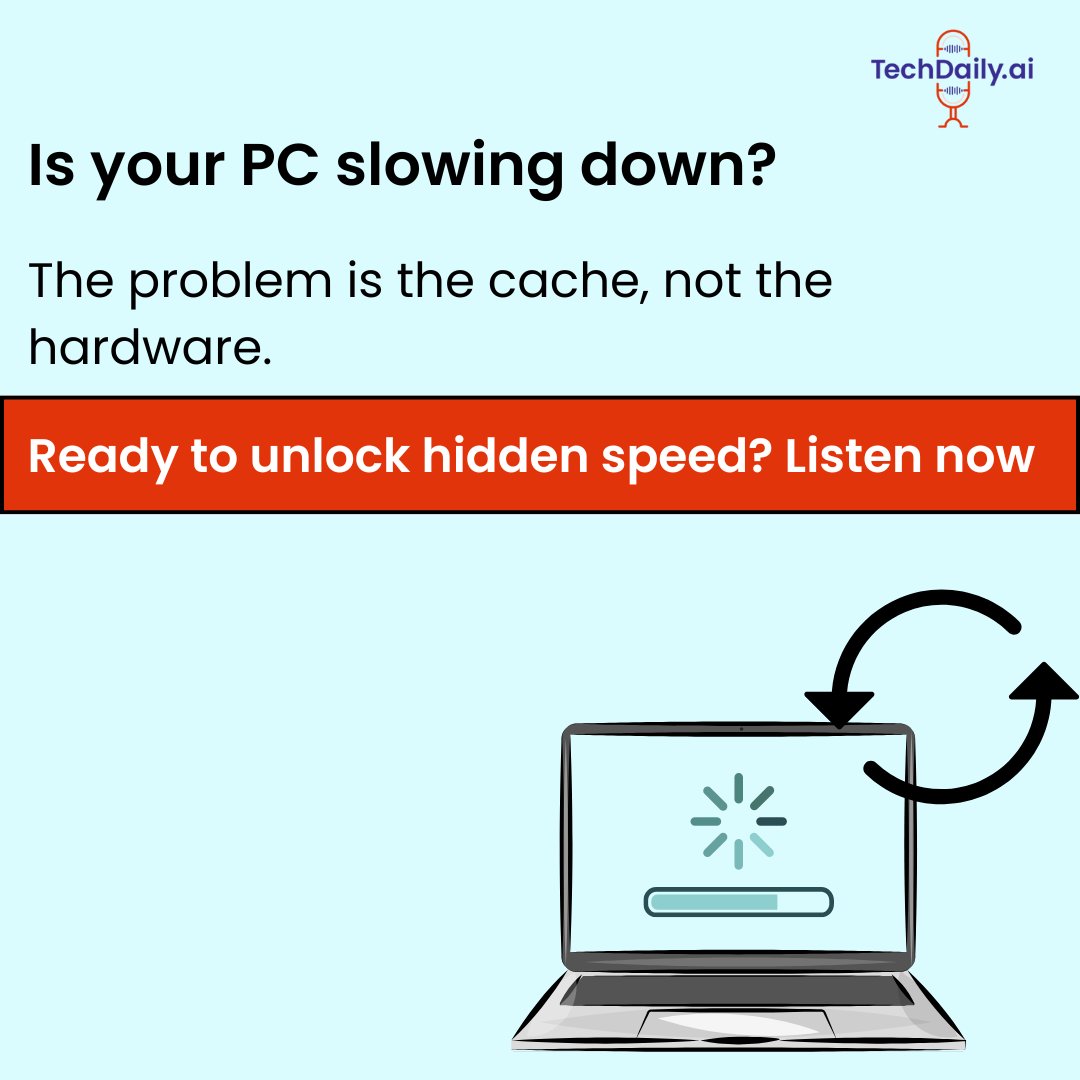 Techdailyai's tweet image. Slow device? It’s not your hardware, it’s your memory strategy.
Caching = instant performance gains. Learn the secrets behind speed 👇 techdaily.ai/resources/the-… 
#Caching #ComputerTips #TechDailyAI #PerformanceBoost #StoneFly