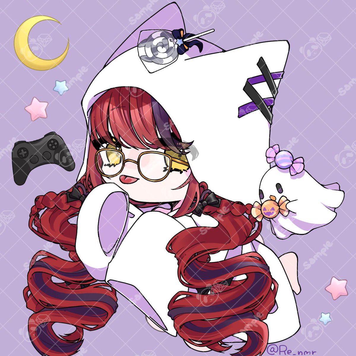 441l0's tweet photo. 👻改変🍬テンプレ￤アキタコマチ 様
2024/10/29　消化💮

 #れのまるの依頼消化ちゃれんじ 
101日目 https://t.co/njraj1MlLO