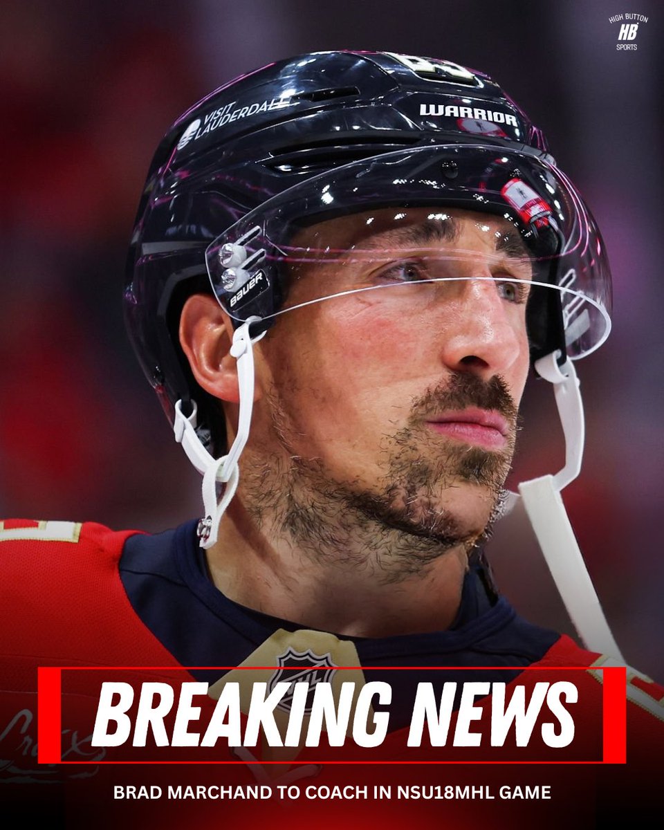 thehighbutton's tweet image. Brad Marchand and Andrew Bondarchuk will be behind the bench tonight for the March &amp;amp; Mill Co. Hunters, showing their support for their longtime friend JP MacCallum and his family after the recent passing of their daughter, Selah. Hockey is Family ❤️

@nsu18mhl 
@HockeyNS