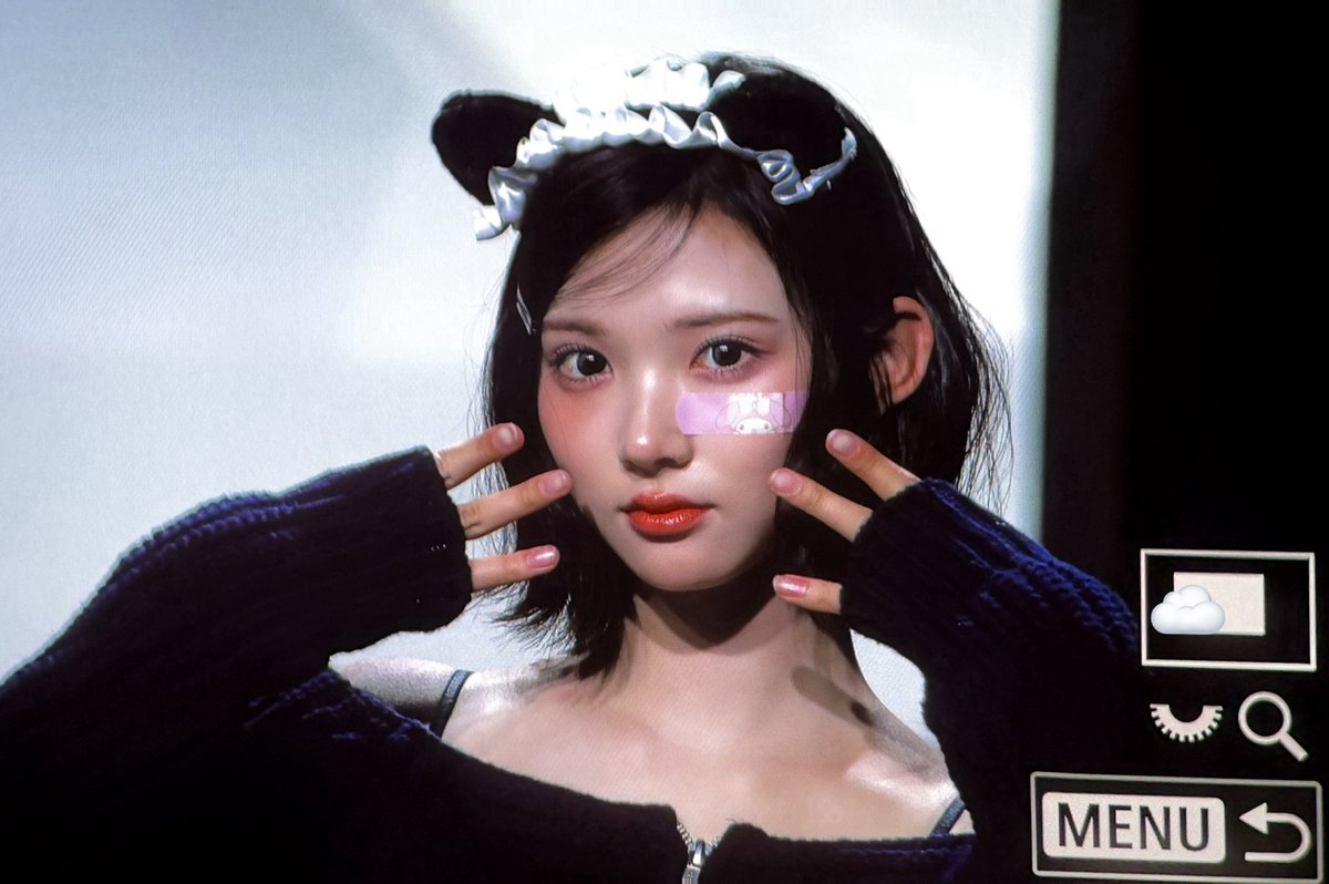 cloud__jw's tweet image. 251029 웅 너 고양이  #Hearts2Hearts #하츠투하츠 #H2H #JIWOO #지우