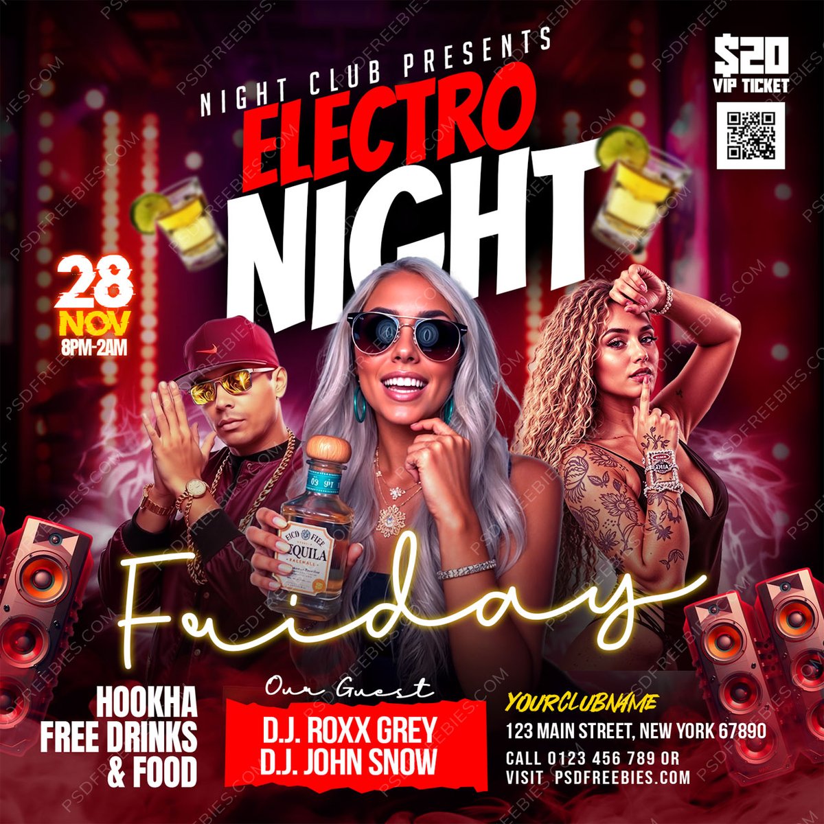 PSDFreebies's tweet image. Download the Nightclub Music Party Social Media Flyer PSD.
Link Here &amp;gt;&amp;gt; psdfreebies.com/psd/flyers/nig…

#NightclubParty #MusicFlyer #DJEvent #PartyPromotion #ClubFlyer #PSDTemplate #PhotoshopDesign #WeekendParty #NightLife #EventFlyer