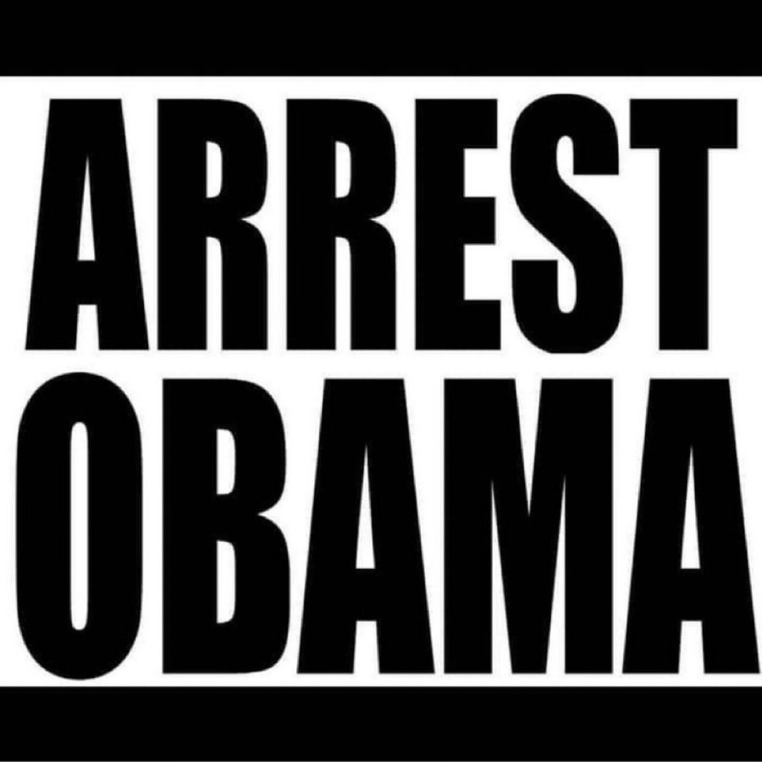 ARREST OBAMA‼️