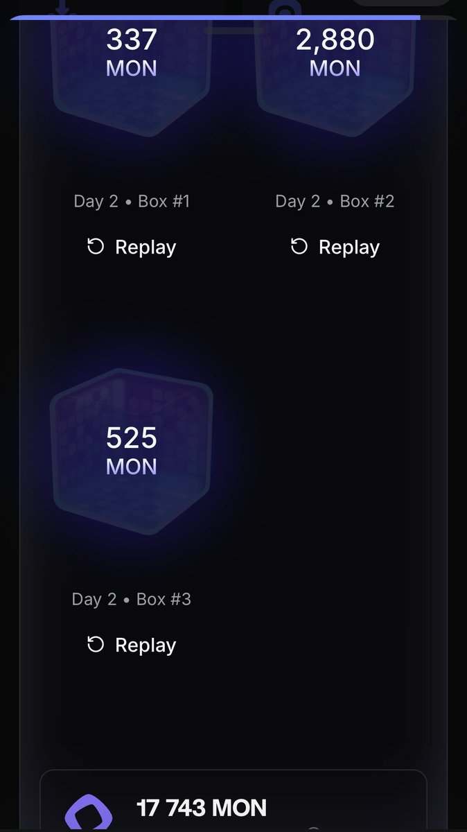 Opened my boxes on <a href="/monad/">Monad</a>  — 337, 2880, 525 MON.
All that effort, all that hype… and this is what “permanent underclass” gets?
Feels like the name wasn’t a joke after all 💀

#Monad #MON