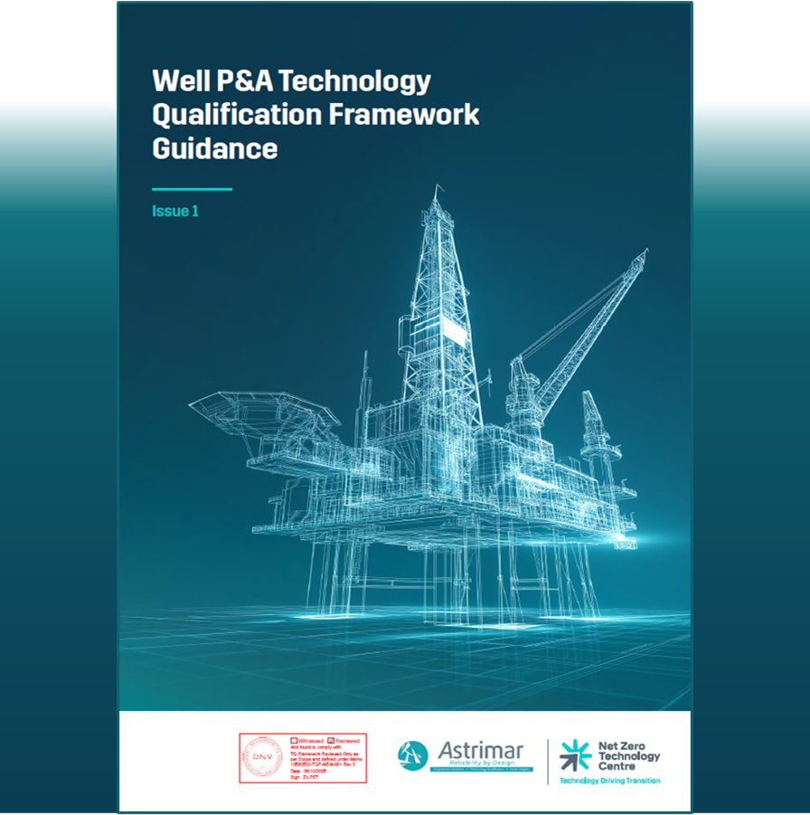 A new framework has been published by Net Zero Technology Centre. 'Well P&amp;A Technology Qualification Framework' has been developed in collaboration with <a href="/astrimar_team/">Astrimar</a> &amp; the operator members of the Wells Decommissioning Collaboration. Click here for more: netzerotc.com/reports/well-p…