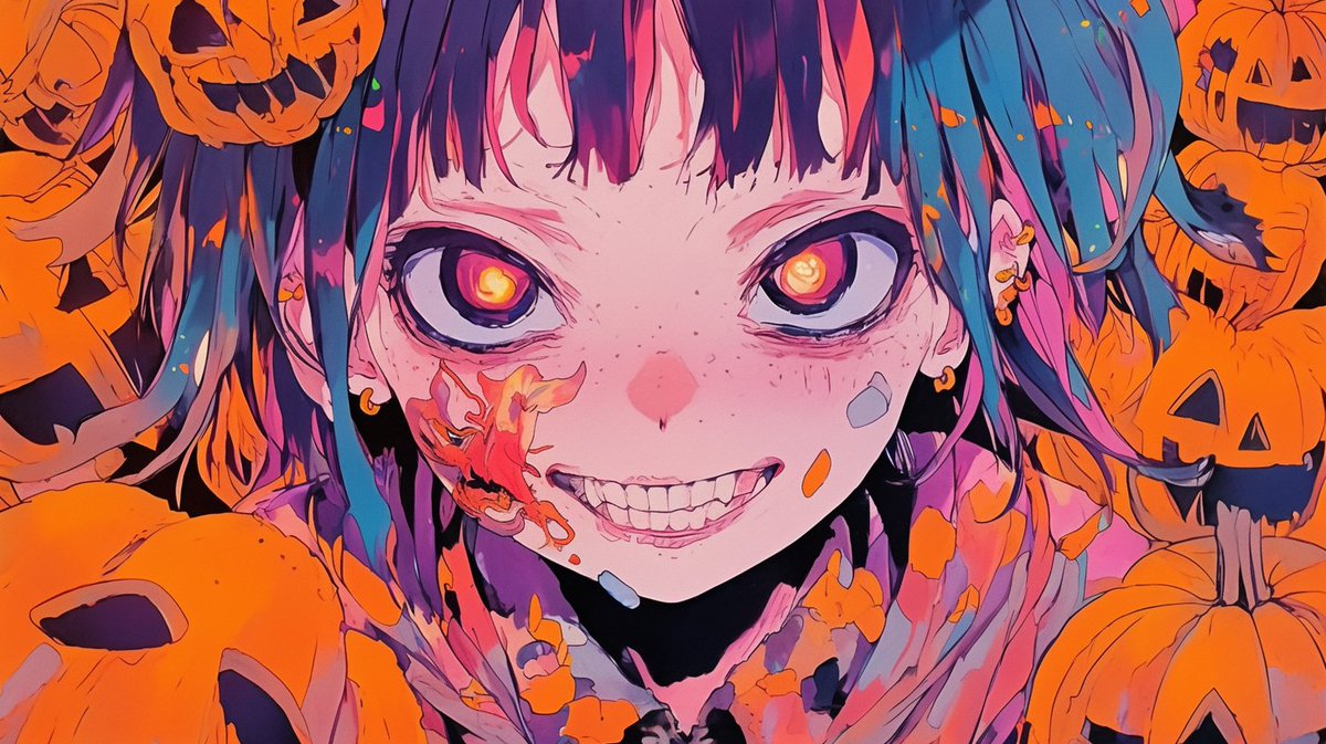 graphics_ai's tweet image. ハッピーハロウィ....まだだった💦

#AIart 
#AIイラスト