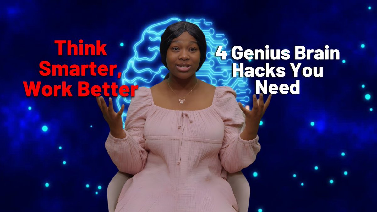 holinessgospelt's tweet image. “Think Smarter, Work Better: 4 Genius Brain Hacks You Need!” Egbon
👉 youtu.be/3cPG7TCXn-U
#BrainPower #CreativityHacks #LeadingWithGlory #PersonalGrowth #Mindset #Leadership #glorydivine