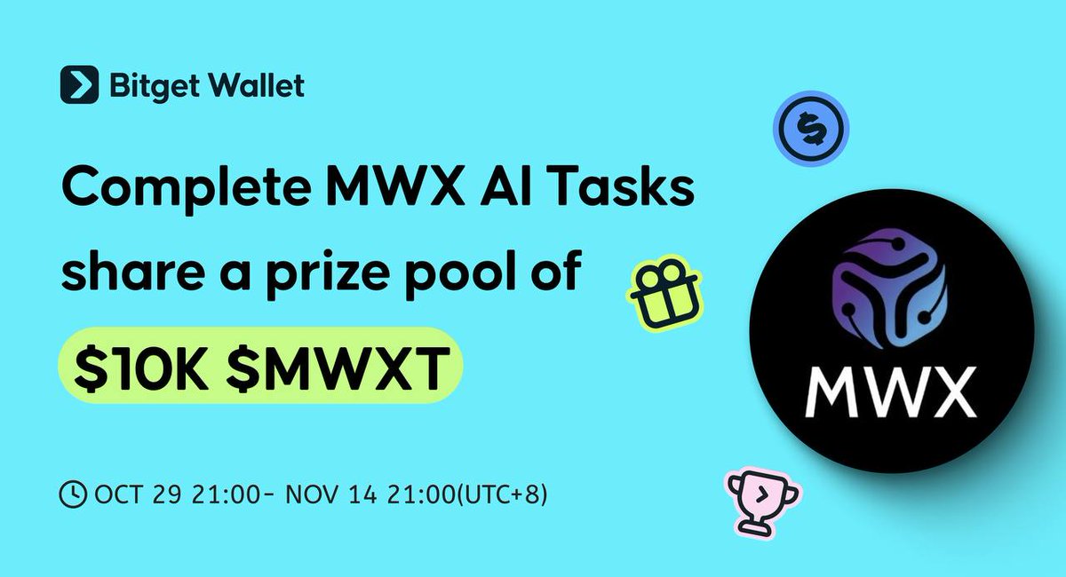 Bitget Wallet resmi kolab bareng <a href="/mwx_ai/">MWX</a>!

Total hadiah $10,000 dalam token $MWXT udah dibuka sampai 14 November (18:00 UTC+8). FCFS!

Cukup selesain task berikut, guys.

Cara ikut:
- Download Bitget Wallet
- Buka Earnings Center &gt; Invite2Get, masukin kode: XwGcOD
- Masuk ke